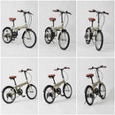 折りたたみ自転車 6段変速 MF202 【直送品】 返品・キャンセル・他商品と同時購入は不可