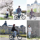 折りたたみ自転車 6段変速 MF202 【直送品】 返品・キャンセル・他商品と同時購入は不可