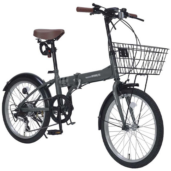 折りたたみ自転車 6段変速 オールインワン MF205 メーカー直送▼返品・キャンセル不可【他商品との同時購入不可】