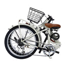 折りたたみ自転車 6段変速 オールインワン MF209 【直送品】 返品・キャンセル・他商品と同時購入は不可