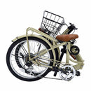 折りたたみ自転車 6段変速 オールインワン MF209 【直送品】 返品・キャンセル・他商品と同時購入は不可
