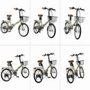 折りたたみ自転車 6段変速 オールインワン MF209 【直送品】 返品・キャンセル・他商品と同時購入は不可