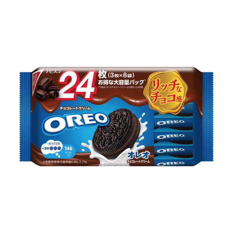 ◆モンテリーズ オレオ ファミリーパック チョコレートクリーム 24枚