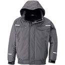 AZ9366004M アイトス 制電防寒ブルゾン グレー メーカー直送 ▼返品・キャンセル不可【他商品との同時購入不可】