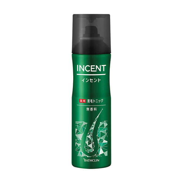 [Quasi-drug] Bathclin Incent Medicated Hair Growth Tonic Fragrance-free 190g