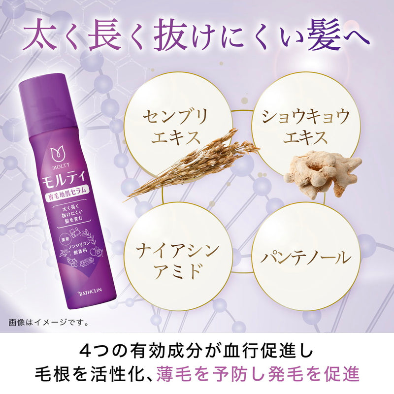 【医薬部外品】モルティ 薬用育毛地肌セラム 130g