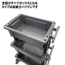 ツールワゴンボックス&PS STW-B490PS 【直送品】 返品・キャンセル・他商品と同時購入は不可