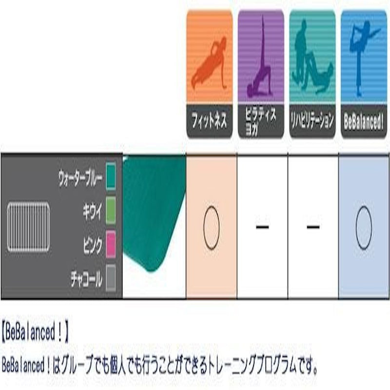 フィットネスマット フィットラインBウォーターブルー メーカー直送 ▼返品キャンセル不可【他商品との同時購入不可】
