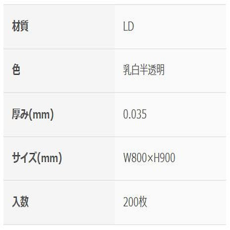 ポリバックエコノミーBOX70L 乳白半透明200P 40503 メーカー直送 ▼返品キャンセル不可【他商品との同時購入不可】