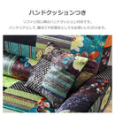 2人掛けソファ ルイス Aタイプ パッチワーク 167206 【直送品】 返品・キャンセル・他商品と同時購入は不可