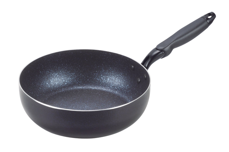 Pearl Metal HB5698 Midnight Marble IH Extra Deep Frying Pan 26cm