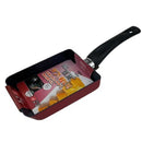 パール金属 タフ＆ライト ダイヤモンドマーブルコート玉子焼 13×18cm