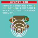 充電式両耳集音器 聞こえーる ブラック KSOK-01-1 【直送品】 返品・キャンセル・他商品と同時購入は不可