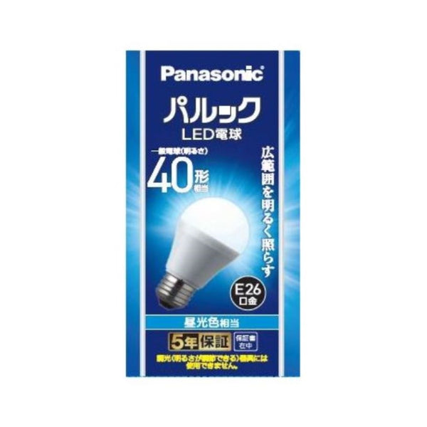 パナソニック Panasonic LEDベーシック40昼光 LED 電球 昼光色 1個 (P)LDA4DGK4