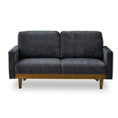 2人掛けソファ シュリンプ ブルー 301448 メーカー直送 ▼返品・キャンセル不可【他商品との同時購入不可】