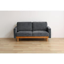 2人掛けソファ シュリンプ ブルー 301448 メーカー直送 ▼返品・キャンセル不可【他商品との同時購入不可】