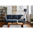 3人掛けソファ シュリンプ ブルー 301449 メーカー直送 ▼返品・キャンセル不可【他商品との同時購入不可】