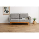 2人掛けソファ シュリンプ グレー 315039 メーカー直送 ▼返品・キャンセル不可【他商品との同時購入不可】