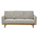 3人掛けソファ シュリンプ グレー 315040 メーカー直送 ▼返品・キャンセル不可【他商品との同時購入不可】