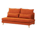3人掛けソファ タピオカ オレンジ 315624 メーカー直送 ▼返品・キャンセル不可【他商品との同時購入不可】
