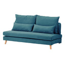 3人掛けソファ タピオカ ブルー 315799 メーカー直送 ▼返品・キャンセル不可【他商品との同時購入不可】