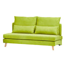 3人掛けソファ タピオカ グリーン 315800 メーカー直送 ▼返品・キャンセル不可【他商品との同時購入不可】