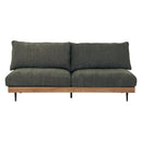 3人掛けソファ アリシア グリーン メーカー直送 ▼返品・キャンセル不可【他商品との同時購入不可】