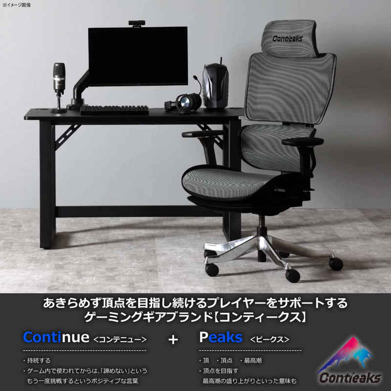 セレスティアル ゲーミングチェア マーキュリーグレー メーカー直送 ▼返品・キャンセル不可【他商品との同時購入不可】