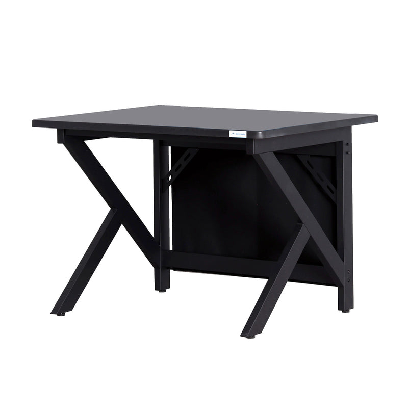 レギオンV2 ゲーミングデスク 幅100cm ブラック メーカー直送 ▼返品・キャンセル不可【他商品との同時購入不可】