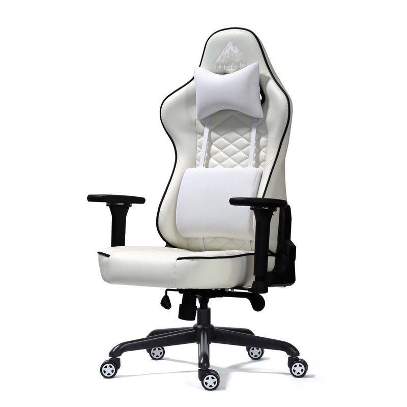 ディアブロEVO ゲーミングチェア ホワイト メーカー直送 ▼返品・キャンセル不可【他商品との同時購入不可】