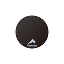 チェアマット 直径90cm 丸型 ブラック メーカー直送 ▼返品・キャンセル不可【他商品との同時購入不可】