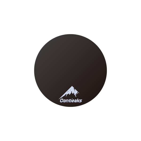 チェアマット 直径90cm 丸型 ブラック メーカー直送 ▼返品・キャンセル不可【他商品との同時購入不可】