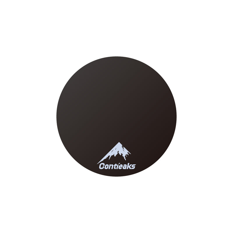 チェアマット 直径90cm 丸型 ブラック メーカー直送 ▼返品・キャンセル不可【他商品との同時購入不可】