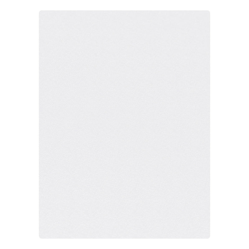 チェアマット 120×160cm ロゴ無し ホワイト メーカー直送 ▼返品・キャンセル不可【他商品との同時購入不可】