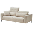 3人掛けソファ スキータ アイボリー 447152 メーカー直送 ▼返品・キャンセル不可【他商品との同時購入不可】