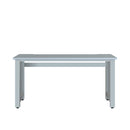 ウルルV2 ゲーミングデスク 幅140cm ホワイト メーカー直送 ▼返品・キャンセル不可【他商品との同時購入不可】