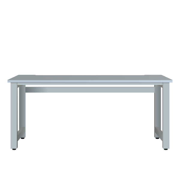 ウルルV2 ゲーミングデスク 幅160cm ホワイト メーカー直送 ▼返品・キャンセル不可【他商品との同時購入不可】