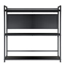 セクターV3 ゲーミングラック 幅140cm ブラック メーカー直送 ▼返品・キャンセル不可【他商品との同時購入不可】