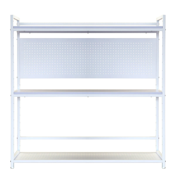 セクターV3 ゲーミングラック 幅140cm ホワイト メーカー直送 ▼返品・キャンセル不可【他商品との同時購入不可】