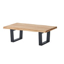 センターテーブル レックス4 幅100cm オーク オイル塗装 【直送品】 返品・キャンセル・他商品と同時購入は不可