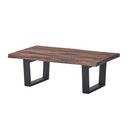 センターテーブル レックス4 幅100cm ウォールナット オイル塗装 【直送品】 返品・キャンセル・他商品と同時購入は不可