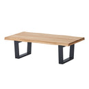 センターテーブル レックス4 幅110cm オーク オイル塗装 【直送品】 返品・キャンセル・他商品と同時購入は不可