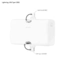 グルマンディーズ ちいかわ 古本屋 Lightning ／Type-C コネクタ付き リチウムイオン充電器 4000mAh 1個