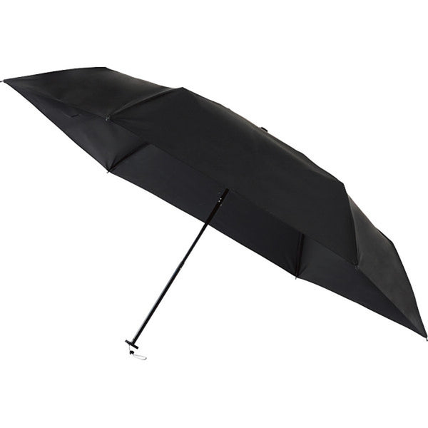 日傘 ウラワザ晴雨兼用折りたたみ 無地ブラック メーカー直送 ▼返品・キャンセル不可【他商品との同時購入不可】