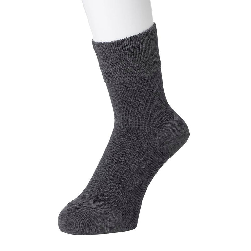 岡本 はくらく チャコール 紳士 24-28cm