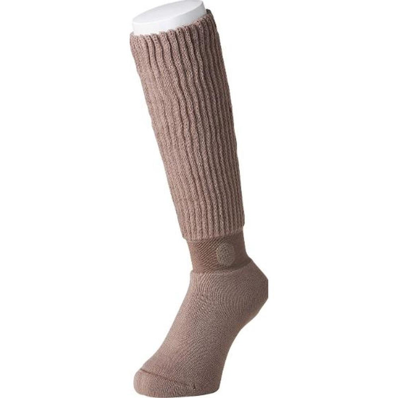 岡本 靴下サプリ まるでこたつソックス モカブラウン 23-25cm