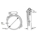 SY188200 TRUSCO SYバンド 200mm メーカー直送 ▼返品・キャンセル不可【他商品との同時購入不可】