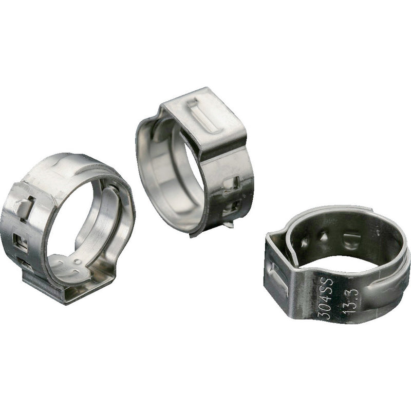 EC157 TRUSCO イヤークランプ（SUS） メーカー直送 ▼返品・キャンセル不可【他商品との同時購入不可】