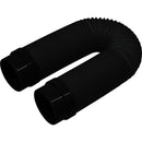 TRUSCO スポットエアコン用伸縮冷風延長ダクト3M黒 TSCNｰDL用 【直送品】 返品・キャンセル・他商品と同時購入は不可