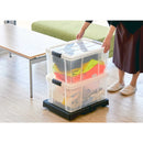 軽量平台車 インテリアキャリー ブラック LC4026BK メーカー直送 ▼返品・キャンセル不可【他商品との同時購入不可】